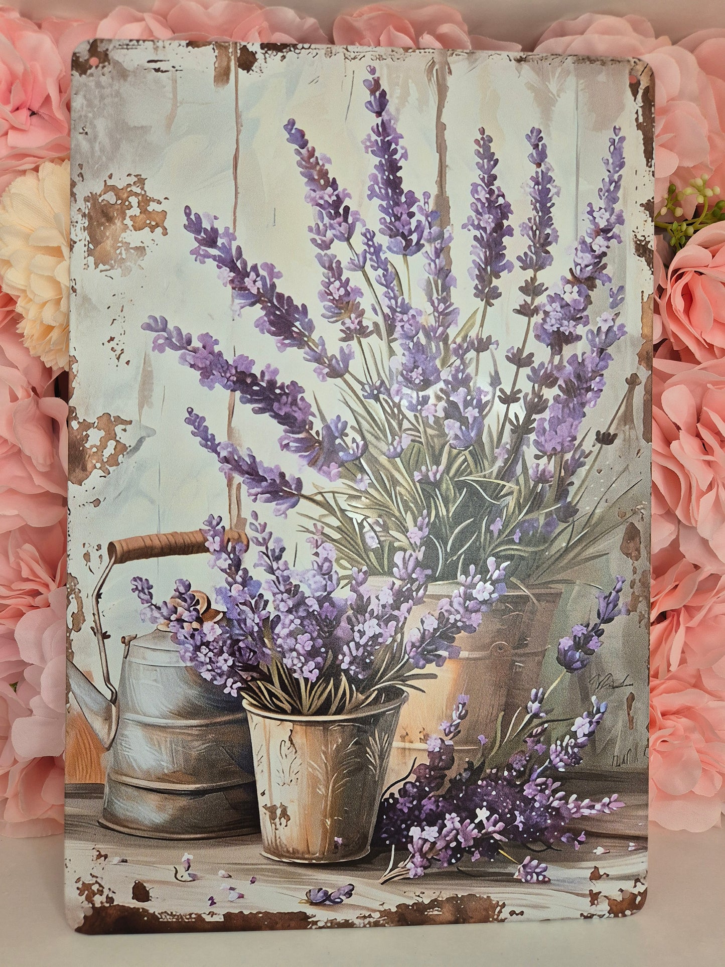 Plaque Murale "Fleurs/Plantes"