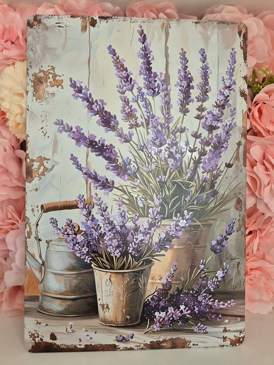 Plaque Murale "Fleurs/Plantes"