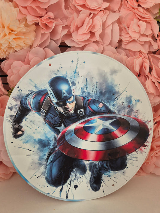 Plaque Murale "Super Héros"